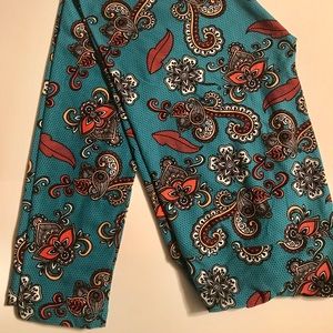 LuLaRoe Paisley TC Leggings
